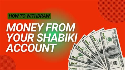 how to withdraw from shabiki